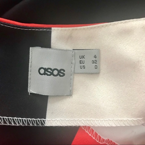 ASOS Color Block Mini Skirt - Picture 3 of 3